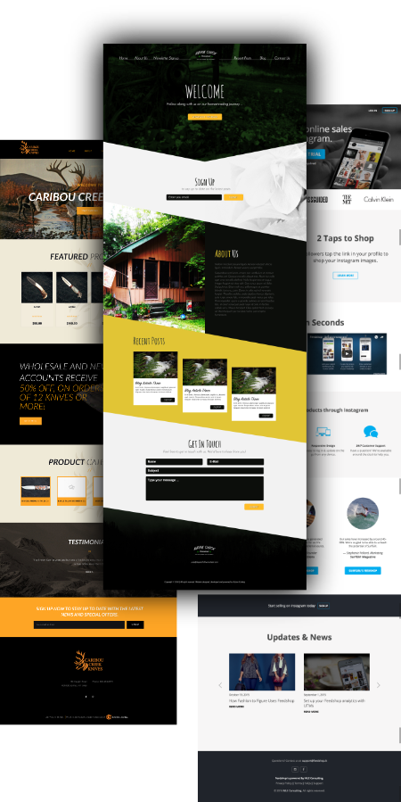Kaizen Coding Web Development Studio Design Screenshots